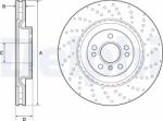 DELPHI Tarcza Ham. Mercedes Gle C292 15- (bg9149c)