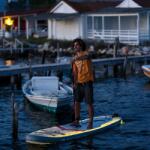 Aqua Marina Blaze 3.15m/15cm LED világítási rendszerrel aluminium SPORTS III evezővel és biztonsági bokabánttal (BT-26BZ)