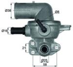 MAHLE Termostat chladenia MAHLE TI 133 88D (TI 133 88D)