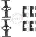 A. B. S Súprava príslušenstva, obloženie kotúčovej brzdy A. B. S. 1203Q (1203Q)