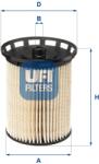 UFI Palivový filter UFI 26.129. 00 (26.129.00)