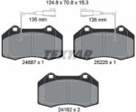 TEXTAR Sada brzdových platničiek kotúčovej brzdy TEXTAR 2468701 (2468701)
