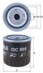 KNECHT Olejový filter KNECHT OC 995 (OC 995)