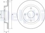 DELPHI Tarcza Hamulcowa Tyl (bg4954c)