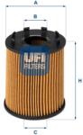 UFI Olejový filter UFI 25.043. 00 (25.043.00)