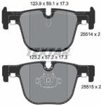 TEXTAR Sada brzdových platničiek kotúčovej brzdy TEXTAR 2551401 (2551401)