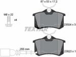 TEXTAR Sada brzdových platničiek kotúčovej brzdy TEXTAR 2382301 (2382301)