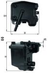 MAHLE Filtr Paliwa Ford Psa (kl 431d)