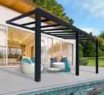 Palram Stockholm Palram - Canopia 3, 4 x 5, 9 m-es szürke aluminium terasztető (PAL705926)