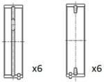 FAI AutoParts Ložisko kľukového hriadeľa FAI AutoParts BM1062-STD (BM1062-STD)