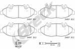 BRECK Sada brzdových platničiek kotúčovej brzdy BRECK 24007 00 703 00 (24007 00 703 00)