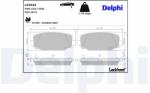 DELPHI Sada brzdových platničiek kotúčovej brzdy DELPHI LP3933 (LP3933)