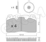 CIFAM Sada brzdových platničiek kotúčovej brzdy CIFAM 822-979-0-141 (822-979-0-141)