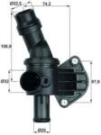 MAHLE Termostat chladenia MAHLE TI 8 87 (TI 8 87)