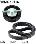 SKF Ozubený klinový remeň - Sada SKF VKMA 62116 (VKMA 62116)