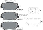 TEXTAR Sada brzdových platničiek kotúčovej brzdy TEXTAR 2575701 (2575701)