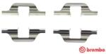 BREMBO Súprava príslušenstva, obloženie kotúčovej brzdy BREMBO A 02 304 (A 02 304)