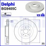 DELPHI Brzdový kotúč DELPHI BG9405C (BG9405C)