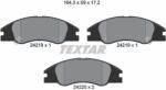 TEXTAR Sada brzdových platničiek kotúčovej brzdy TEXTAR 2421801 (2421801)