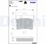DELPHI Klocki Ham. Mercedes C W202/203 (lp1402)