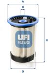 UFI Palivový filter UFI 26.065. 00 (26.065.00)