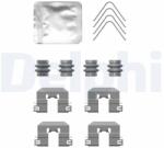 DELPHI Súprava príslušenstva, obloženie kotúčovej brzdy DELPHI LX0764 (LX0764)