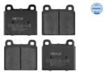 MEYLE Sada brzdových platničiek kotúčovej brzdy MEYLE 025 200 1115 (025 200 1115)