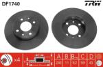 TRW Brzdový kotúč TRW DF1740 (DF1740)