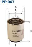 FILTRON Palivový filter FILTRON PP 967 (PP 967)