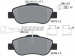 TEXTAR Sada brzdových platničiek kotúčovej brzdy TEXTAR 2476401 (2476401)