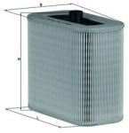 MAHLE Filtr Powietrza Bmw (lx 1590)