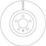 TRW Brzdový kotúč TRW DF6983S (DF6983S)