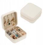  Ékszerdoboz Ékszertartó Gyűrű Fehér Fülbevaló Kicsi (BizuMagic)