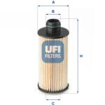 UFI Olejový filter UFI 25.160. 00 (25.160.00)