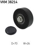 SKF Vratná/vodiaca kladka rebrovaného klinového remeňa SKF VKM 38214 (VKM 38214)