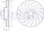 DELPHI Brzdový kotúč DELPHI BG9215C (BG9215C)