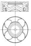 MAHLE Piest MAHLE 011 PI 00100 000 (011 PI 00100 000)