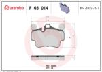 BREMBO Sada brzdových platničiek kotúčovej brzdy BREMBO P 65 014 (P 65 014)