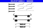 ATE Súprava príslušenstva, čeľusť parkovacej brzdy ATE 03.0137-9269.2 (03.0137-9269.2)