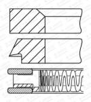 Goetze Engine Sada piestnych krúżkov GOETZE ENGINE 08-424600-00 (08-424600-00)