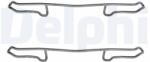DELPHI Súprava príslušenstva, obloženie kotúčovej brzdy DELPHI LX0108 (LX0108)
