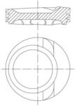 MAHLE Piest MAHLE 030 68 02 (030 68 02)
