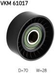 SKF Vratná/vodiaca kladka rebrovaného klinového remeňa SKF VKM 61017 (VKM 61017)