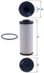 MAHLE Hydraulický filter automatickej prevodovky MAHLE HX 190D (HX 190D)