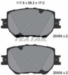 TEXTAR Sada brzdových platničiek kotúčovej brzdy TEXTAR 2645401 (2645401)