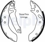 DELPHI Szczeki Ham. Ford Escort 90- (ls1616)