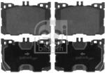 Febi Bilstein Sada brzdových platničiek kotúčovej brzdy FEBI BILSTEIN 116428 (116428)