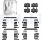 DELPHI Súprava príslušenstva, obloženie kotúčovej brzdy DELPHI LX0823 (LX0823)