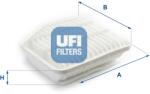 UFI Vzduchový filter UFI 30.453. 00 (30.453.00)