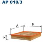 FILTRON Vzduchový filter FILTRON AP 010/3 (AP 010/3)